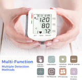 Wrist Blood Pressure Monitor with Automatic Memory for Home Use